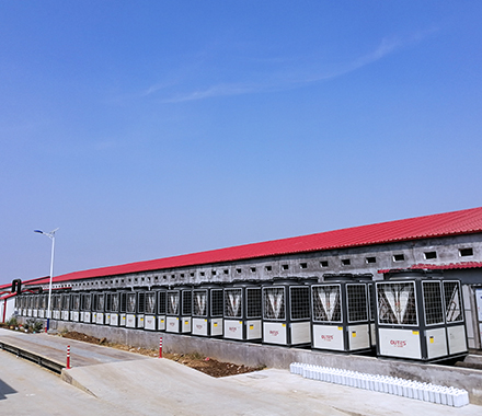 90,000㎡ Heating for animal husbandry and breeding