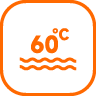 60℃ High Outlet Water Temperature  