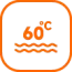 60℃ High Outlet Water Temperature  